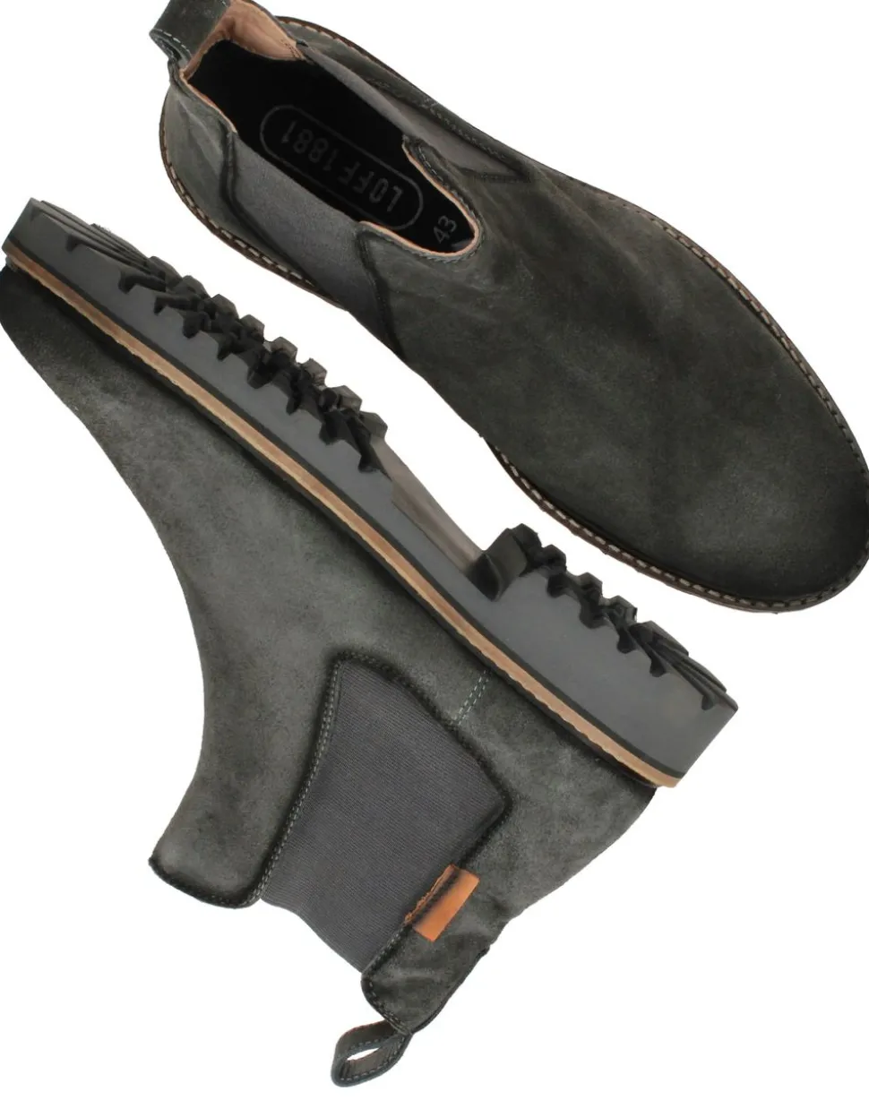 LOFF 1881 Chelseaboots Grijs Heren