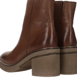 LOFF 1881 Enkellaarsjes Cognac Dames