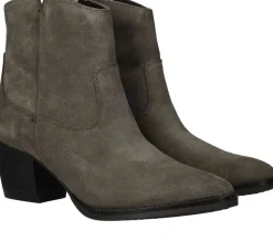 LOFF 1881 Enkellaarsjes Grijs Dames