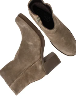 LOFF 1881 Enkellaarsjes Taupe Dames