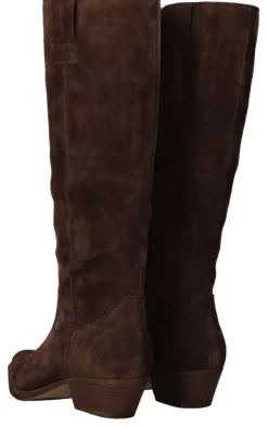 LOFF 1881 Lange laarzen Bruin Dames