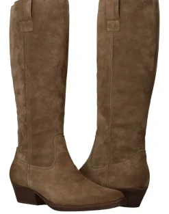 LOFF 1881 Lange laarzen Taupe Dames