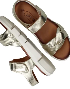 LOFF 1881 Sandalen Goud Dames