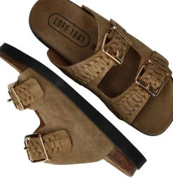 LOFF 1881 Slippers Bruin Dames