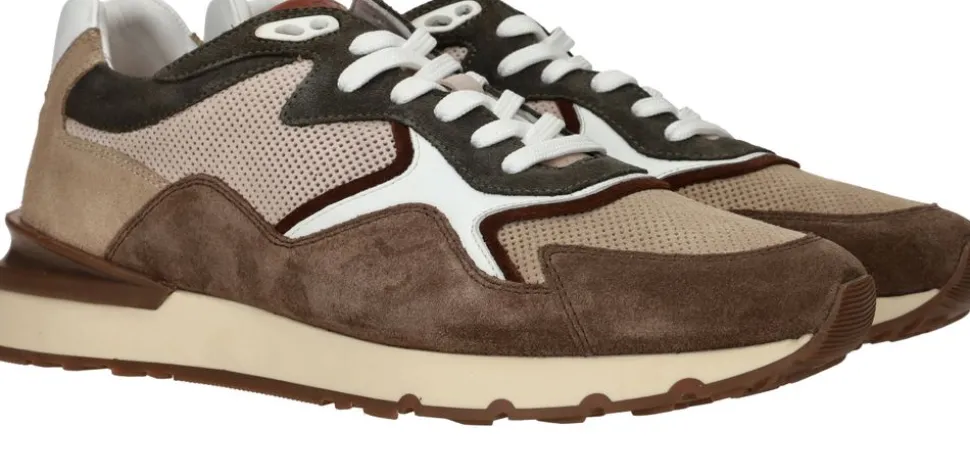 LOFF 1881 Sneakers Bruin Heren