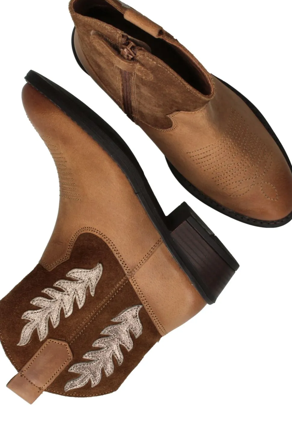 LOFF 1881 Westernboots Cognac Meisjes