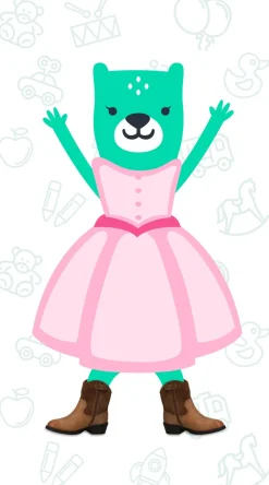 LOFF 1881 Westernboots Cognac Meisjes