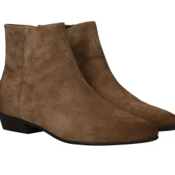 LOFF1881 Enkellaarsjes Taupe Dames