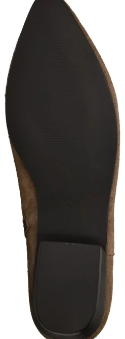 LOFF1881 Enkellaarsjes Taupe Dames