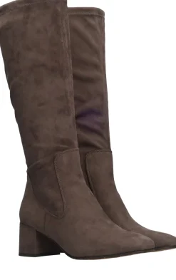 MARCO TOZZI Lange laarzen Grijs Dames