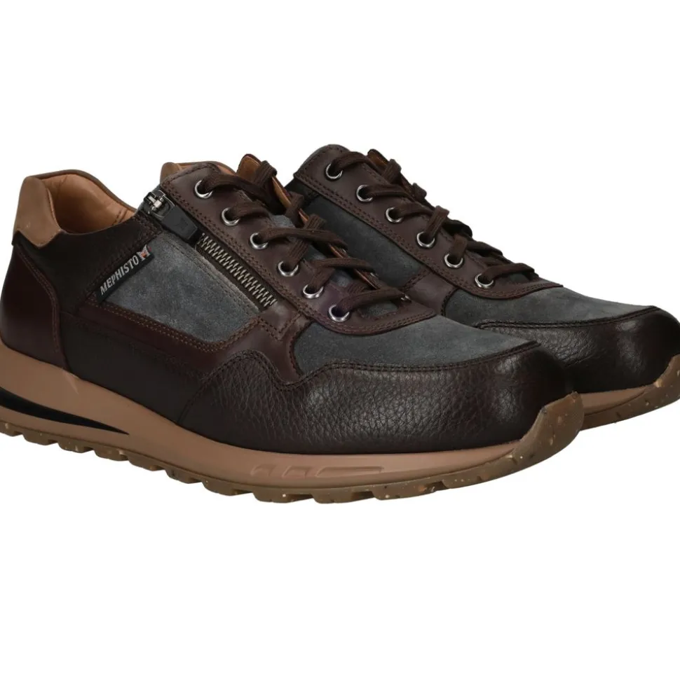 Mephisto Bradley Sneakers Bruin Heren