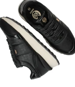 Mexx Phoenix Humper Sneakers Zwart Dames