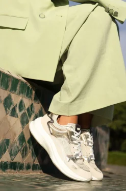 Mexx Racoon Sneakers Wit Dames