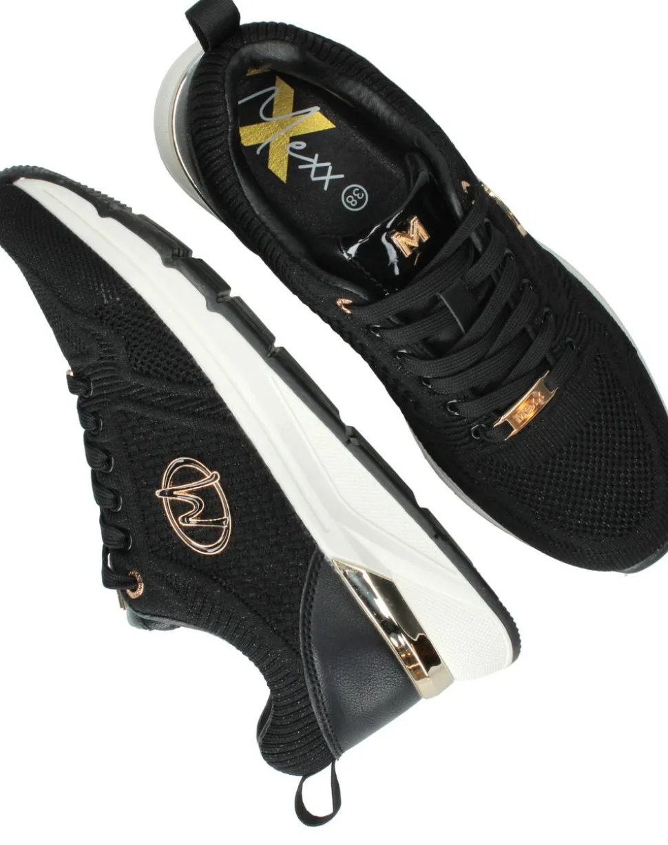 Mexx Rox Sneakers Zwart Dames