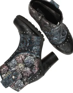 Mustang Enkellaarsjes Blauw Dames