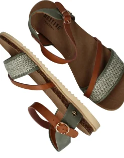 Mustang Sandalen Bruin Dames