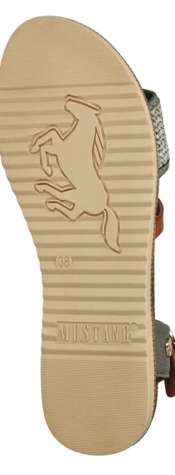 Mustang Sandalen Bruin Dames