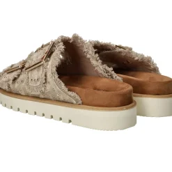 Mustang Slippers Beige Dames