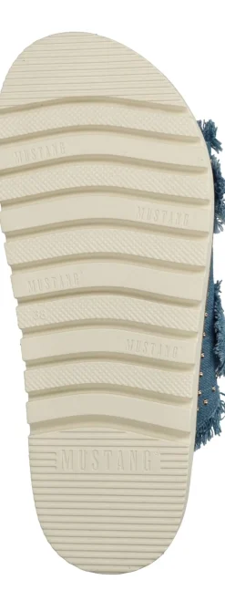 Mustang Slippers Blauw Dames