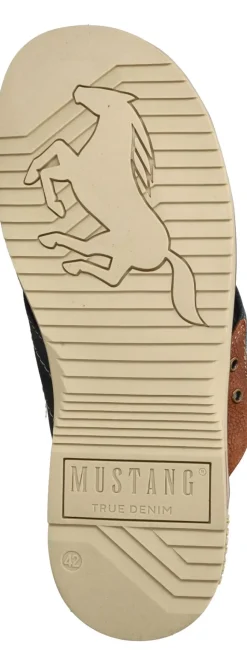 Mustang Slippers Blauw Heren