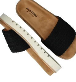 Mustang Slippers Zwart Dames