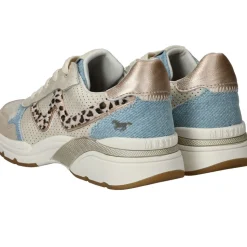 Mustang Sneakers Beige Dames