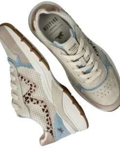 Mustang Sneakers Beige Dames