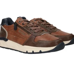 Mustang Sneakers Cognac Heren
