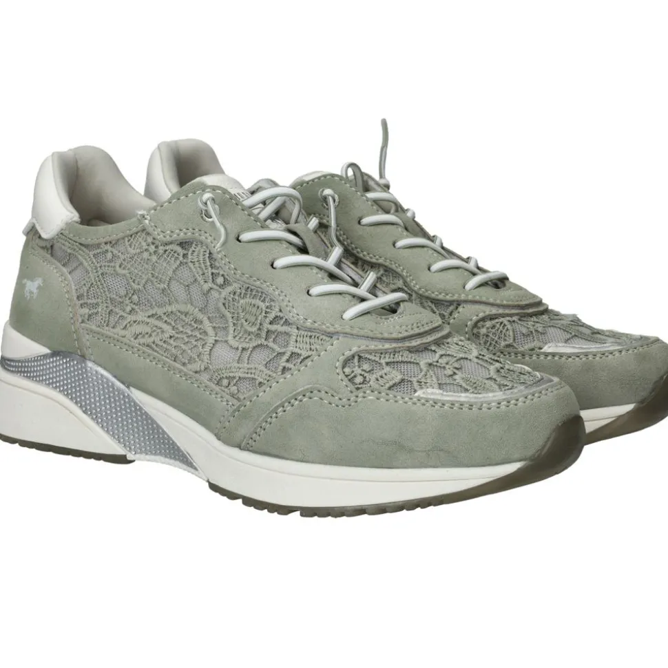 Mustang Sneakers Groen Dames
