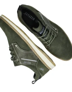 Mustang Sneakers Groen Heren