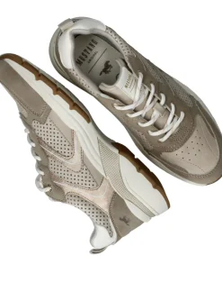 Mustang Sneakers Taupe Dames