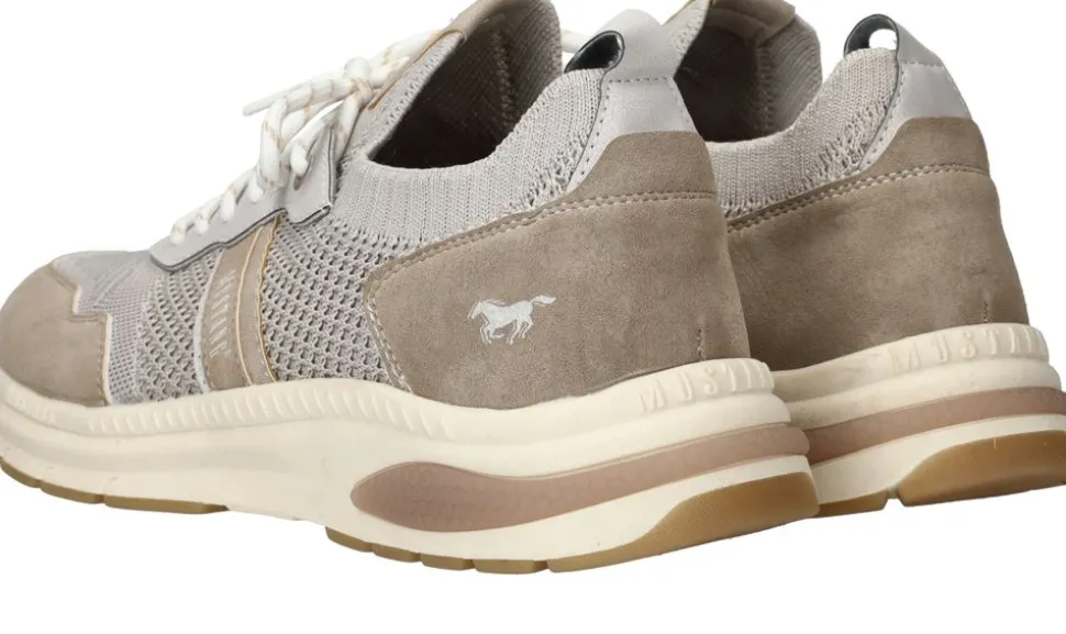 Mustang Sneakers Taupe Heren