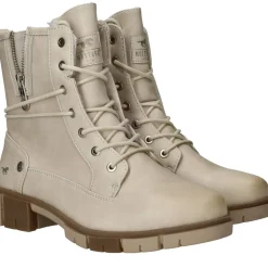 Mustang Veterboots Beige Dames