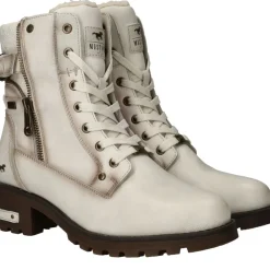 Mustang Veterboots Beige Dames