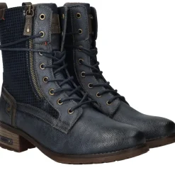 Mustang Veterboots Blauw Dames