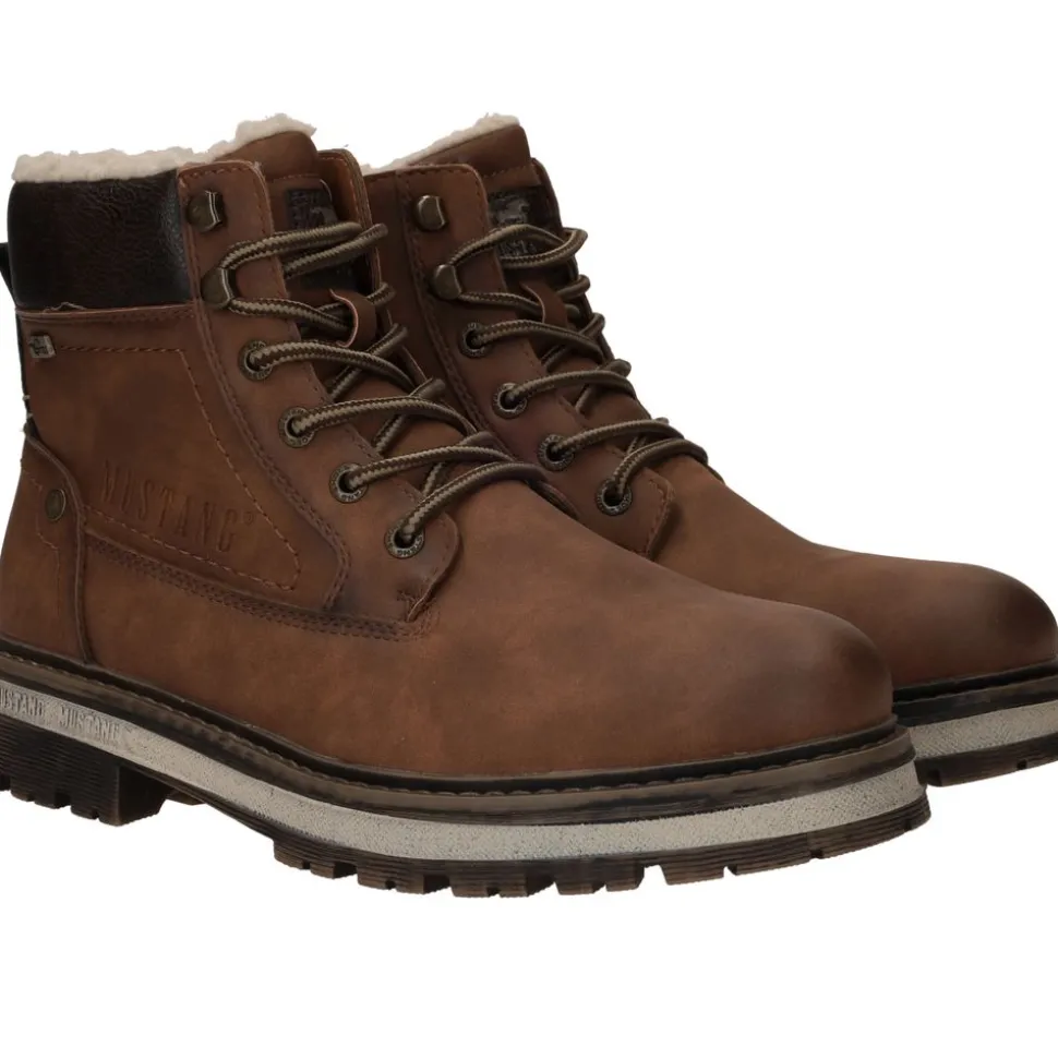 Mustang Veterboots Bruin Heren