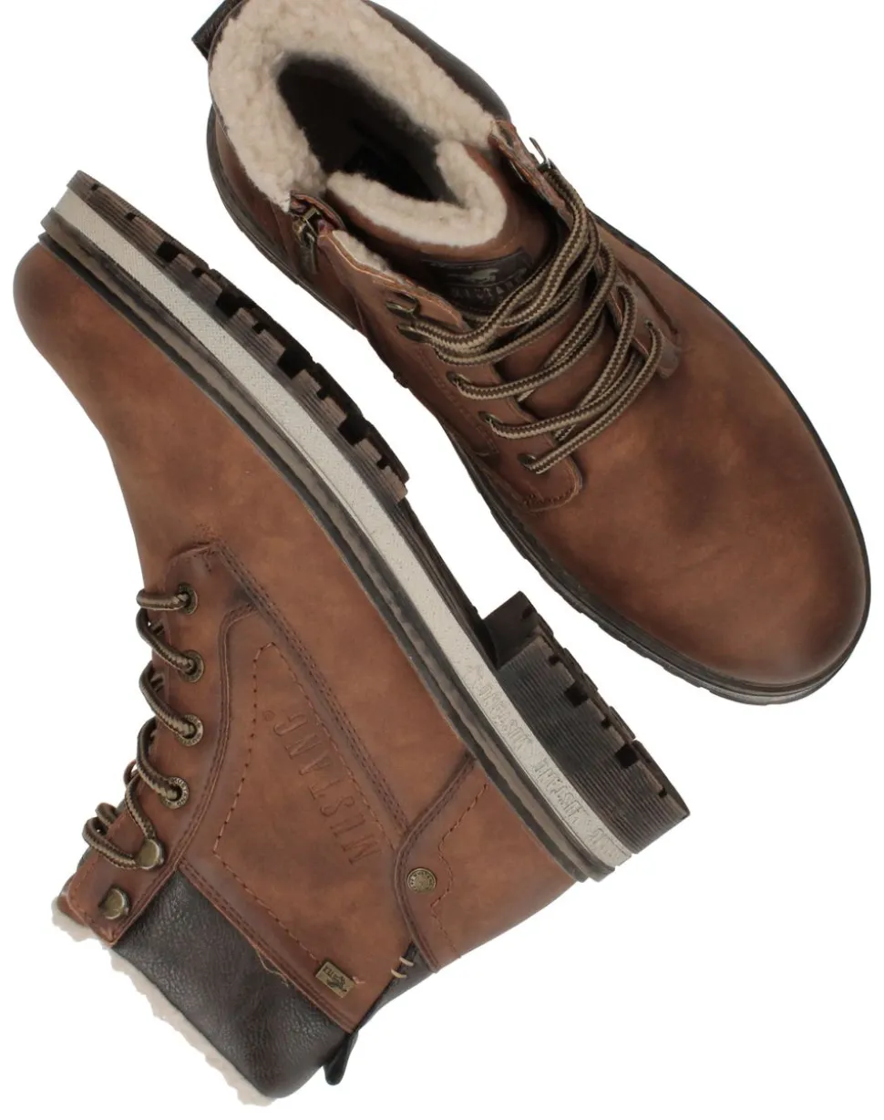 Mustang Veterboots Bruin Heren
