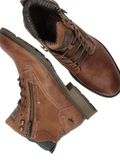 Mustang Veterboots Bruin Heren