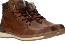 Mustang Veterboots Cognac Heren