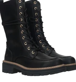 Mustang Veterboots Zwart Dames