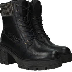 Mustang Veterboots Zwart Dames
