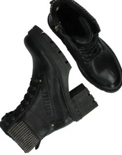 Mustang Veterboots Zwart Dames