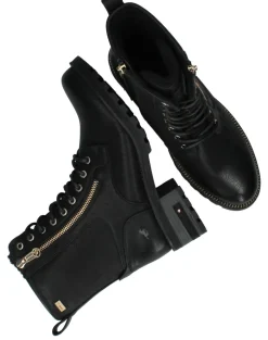 Mustang Veterboots Zwart Dames