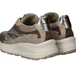 Piedi Nudi Sneakers Beige Dames