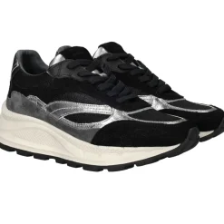 Piedi Nudi Sneakers Zwart Dames