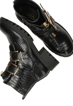 POSH by Poelman Bikerboots Zwart Dames