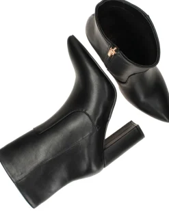 POSH by Poelman Enkellaarsjes Zwart Dames