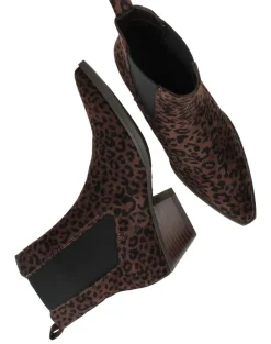 POSH by Poelman Enkellaarsjes Bruin Dames