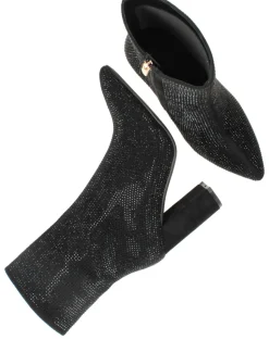 POSH By Poelman Enkellaarsjes Zwart Dames