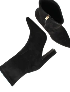 POSH by Poelman Enkellaarsjes Zwart Dames